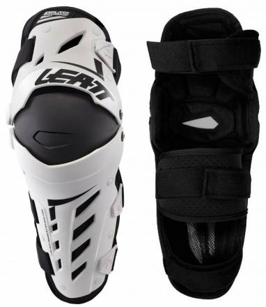 Защита колена LEATT DUAL AXIS белая L/XL