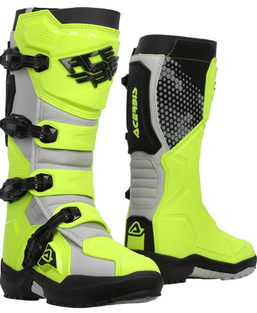 Мотоботы кроссовые Acerbis ARTIGLIO Fluo Yellow/White, (р.43)