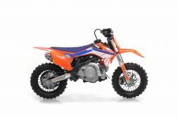 Питбайк, Мотоцикл Кроссовый Apollo RXF Mini 50E Auto, 10/10 (Оранжевый) MSD