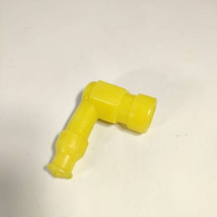 Колпачок свечной мото силикон (желтый)