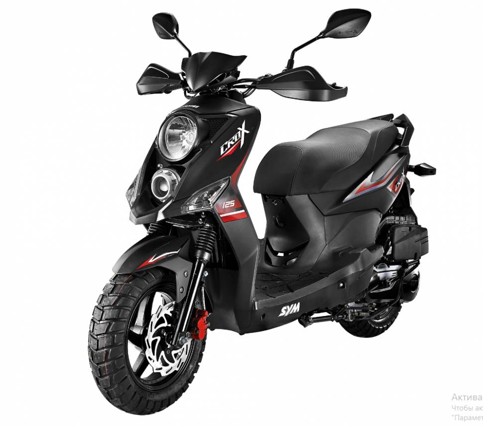 SYM crox125 スクーターバイク Скутер SYM CROX 125 Черный MSD - купить в г. Москва.