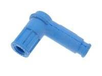 Колпачок свечной мото силикон (синий)